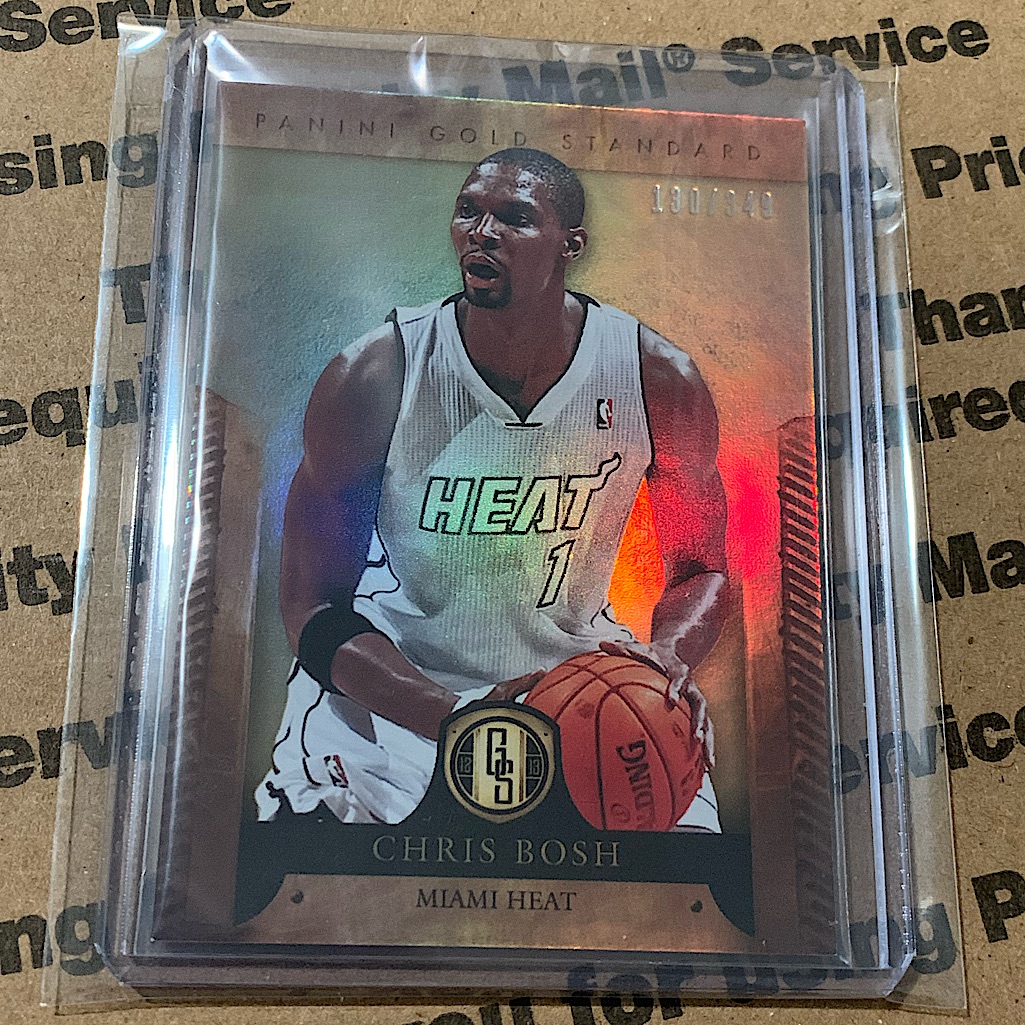 Chris Bosh 13 Gold Standard Card 130349